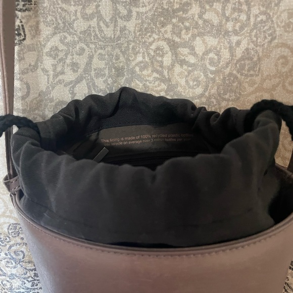 Matt & Nat Taupe Bucket Crossbody Bag - Picture 8 of 8